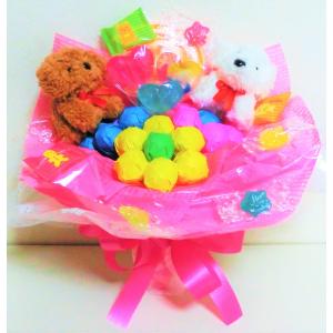 キャンディブーケ キャンディーブーケ 手持ちなかよしプードルさん お菓子ブーケ   子供 プレゼント ピアノ ダンス 発表会 花束