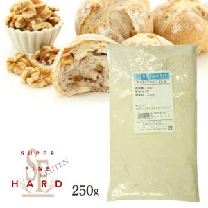 スーパーファイン ハード 全粒粉 250g / 製パン 小麦粉 パン用 1キロ 全粒粉 強力粉 ハードパン 製パン材料 日清製粉｜ke-thi-fuudo-rabo