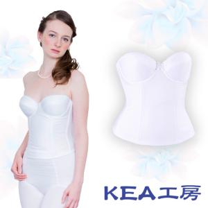 ブライダルインナー　ロングビスチェ 大きいサイズ　日本製　ノンレース　付属パット付　ウエディングドレスインナー　花嫁　2次会・パーティードレス