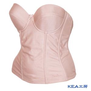 ブライダルインナー ロングビスチェ 背中 日本製