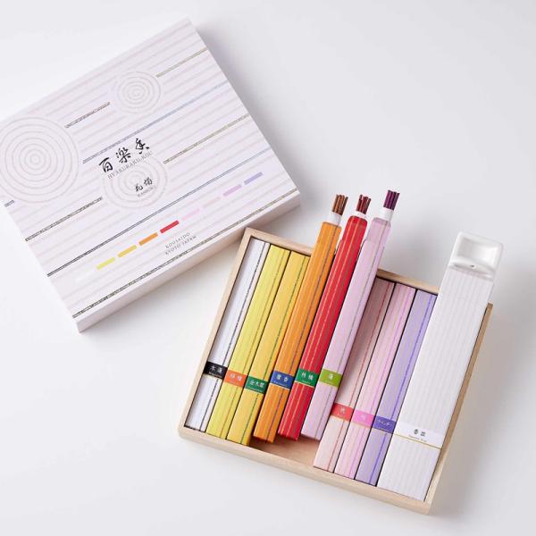 京都香彩堂百楽香九種詰合せ お香 リラクゼーション リラックス アロマ プレゼント プチギフト 御仏...