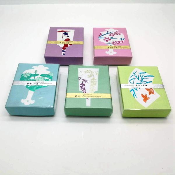 お香アロマインセンス京都香彩堂ひがしやまシリーズ5種