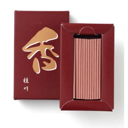 お香 リラックス 苔香 白梅香 風姿花伝55本入り リビング用  京都香彩堂 お線香