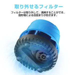水中ポンプ 100v 底部入水式 循環ポンプ ...の詳細画像2