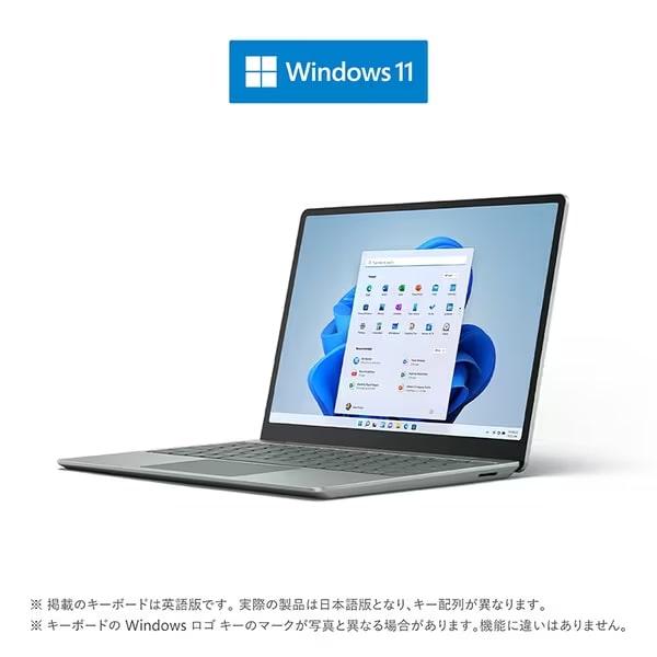 8QC-00032 マイクロソフト Microsoft Surface Laptop Go 2 ノー...