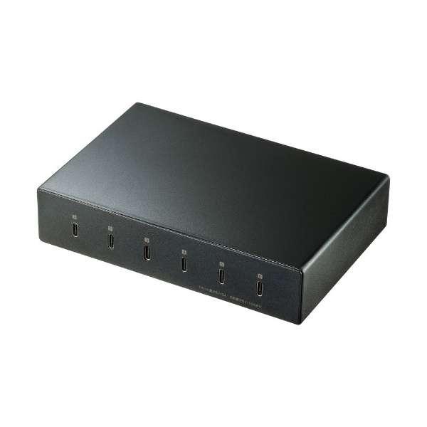 ACA-IP81 サンワサプライ USB Type-C充電器 6ポート・合計18A・高耐久タイプ