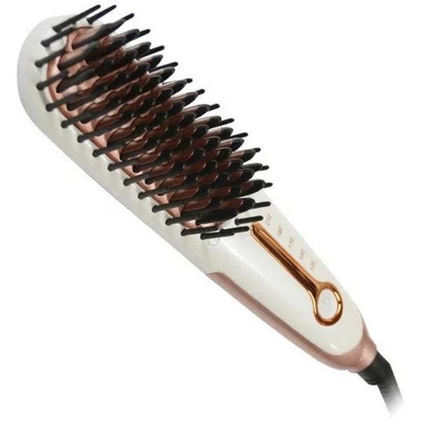 B-50CPW Amavilla carerise Model-C  ホワイト [ブラシ型ヘアアイロ...