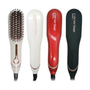 B-50JPR　ケアライズ モデル ブラシ型ヘアアイロン ピアノレッド 　　コテ 海外対応 care...