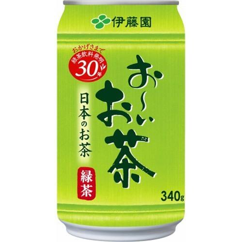 伊藤園 お〜いお茶 緑茶 340g × 24本 缶