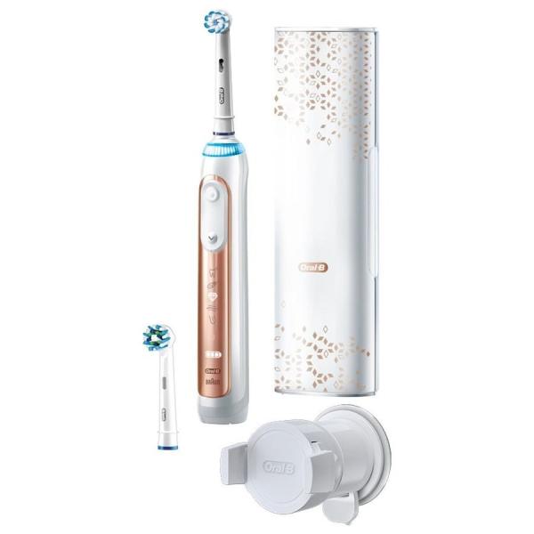 D7015256XCTRGブラウン オーラルB 電動歯ブラシ ジーニアス 9000  ローズゴールド