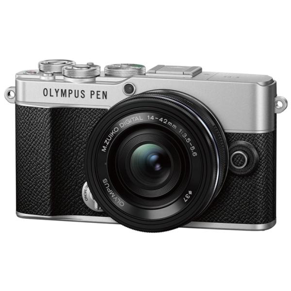 E-P7-14-42MM-EZLK-S オリンパス OLYMPUS PEN ミラーレスカメラ シルバ...