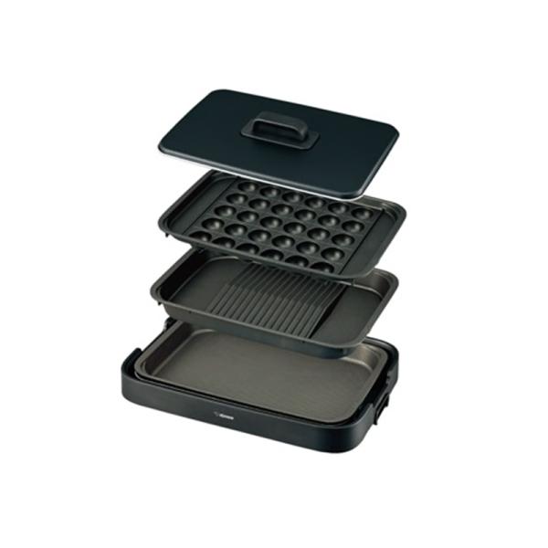 EA-KK30-BA 象印 やきやき ホットプレート 角形 ヒーター式 深型・焼肉・たこ焼き3枚プレ...