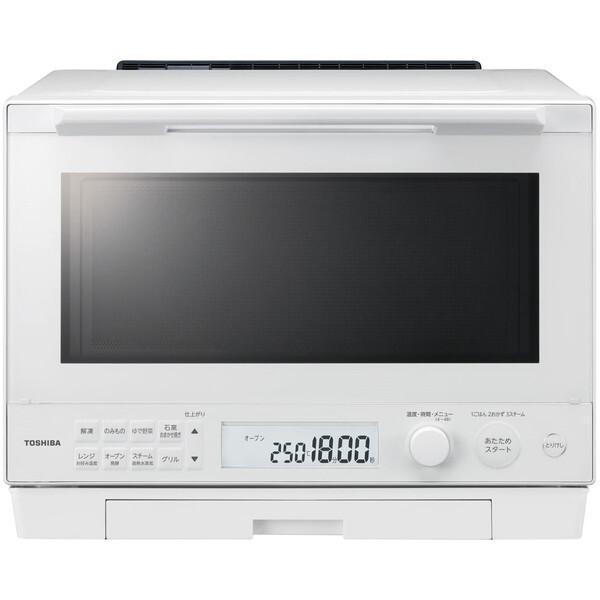 ER-D100A-W 東芝 TOSHIBA 石窯ドーム 過熱水蒸気オーブンレンジ 30L グランホワ...
