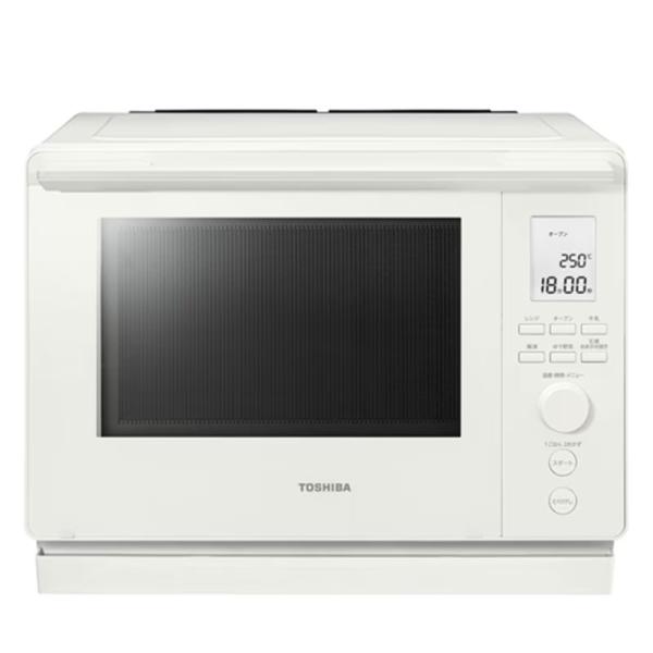 ER-D100B-W 東芝 TOSHIBA 石窯ドーム 過熱水蒸気オーブンレンジ 30L ミルキーホ...