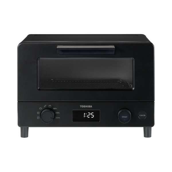 HTR-W7-K 東芝 TOSHIBA オーブントースター 2枚 オーブントースター ブラック HT...