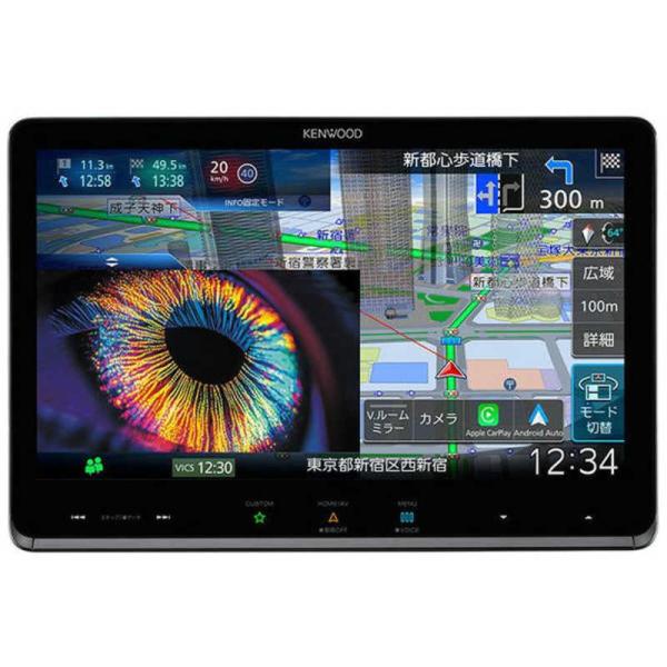 MDV-MX12F ケンウッド KENWOOD カーナビ 10Vフローティングナビ ミニLED DV...