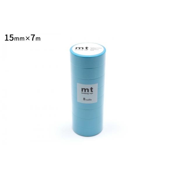 mt 8P みず(15mm×7m) マスキングテープ