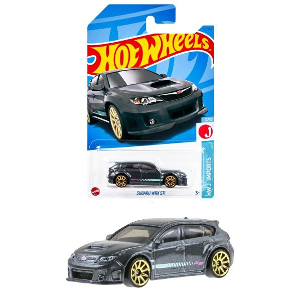 【正規販売店】ホットウィール（Hot Wheels） ベーシックカー スバル WRX STI 【3才...