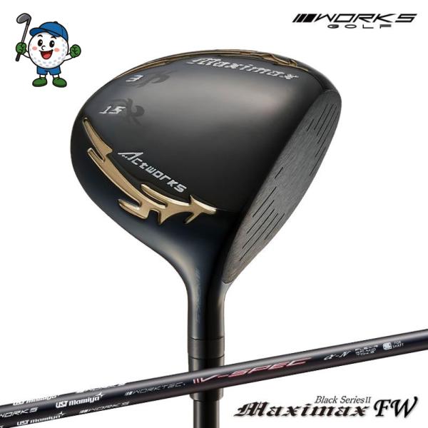 ゴルフ クラブ フェアウェイウッド メンズ ワークスゴルフ 3W 5W 15度 19度 単品 マキシ...