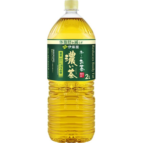 伊藤園 おーいお茶おーいお茶 濃い茶 2L×6本 [お茶 機能性表示食品]