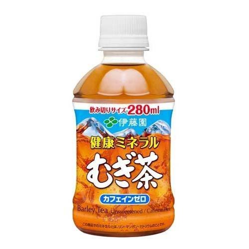 petkenkominerarumugicha280　伊藤園 健康ミネラルむぎ茶(280ml*24本...
