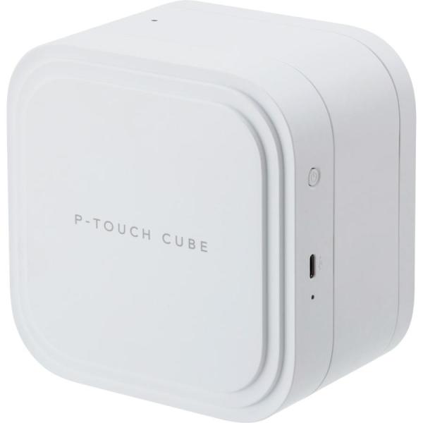 PT-P910BT ブラザー ラベルライター ピータッチキューブ スマホ対応/3.5mm-36mm幅...