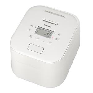 RC-10FPX-W 東芝 TOSHIBA 内面備長炭ダイヤモンドコート釜 圧力IH炊飯器 5.5合...