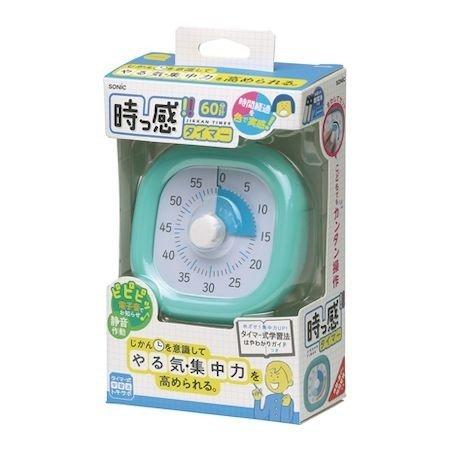 タイマー トキ・サポ 時っ感タイマー 10cm 色で時間の経過を実感 ミントブルー LV-3062-...