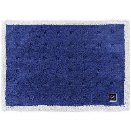 SD-O-6L649055オカ 乾度良好Ag＋ クリーンフット バスマット 50×70cm ブルー