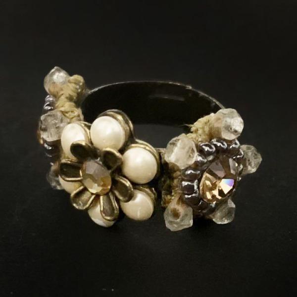 Michal Negrin 　ミハエルネグリン　指輪　リング　花　フリーサイズ