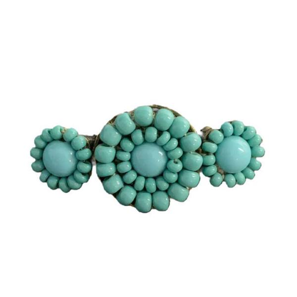 Michal Negrin 　ミハエルネグリン　バレッタ　ヘアピン　ヘアアクセサリー　ターコイズ　ア...