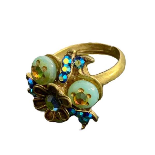 Michal Negrin 　ミハエルネグリン　指輪　リング　フリーサイズ　アンティーク　ブルー