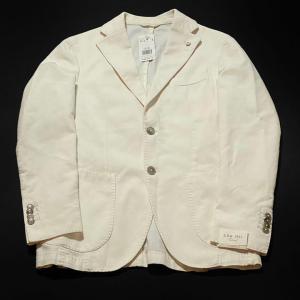 L.B.M.　1911　ルビアム　イタリア　 テイラージャケット　ジャケット　サイズS　サイズ44　ホワイト　アイボリー　定価68000＋税｜keepclimbing