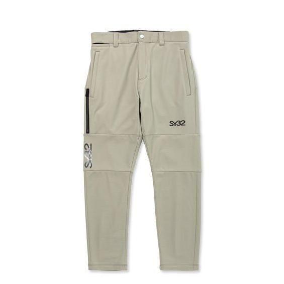 未使用　SY32 by sweet years ゴルフ メンズ パンツ スウェットライク おしゃれ ...