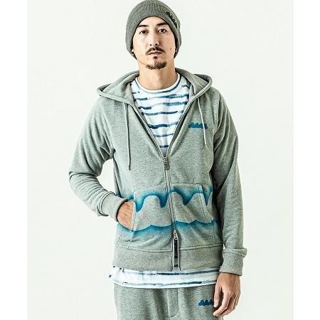 未使用　muta Stencil Freedom Sleeve Zip-up Parka パーカー(...