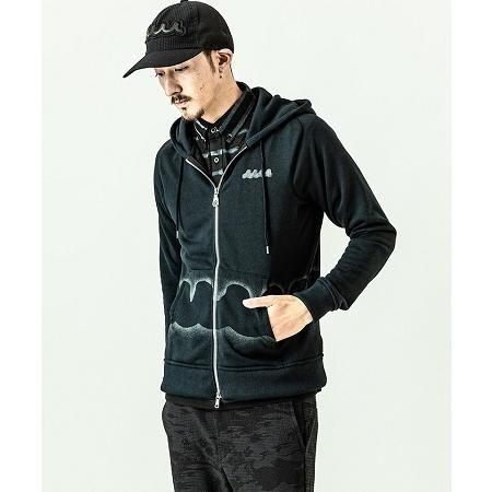 未使用　muta Stencil Freedom Sleeve Zip-up Parka パーカー(...