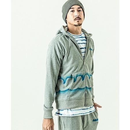 未使用　muta Stencil Freedom Sleeve Zip-up Parka パーカー(...