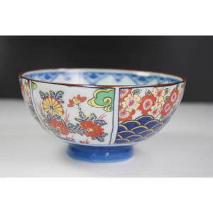 CW075 有田焼　波菊ご飯茶碗★アウトレット品★