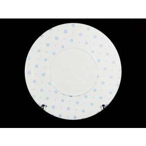 Bone Chinaファンタジアwideリムプレート27cm青FA2711ランチプレート [陶磁器/...