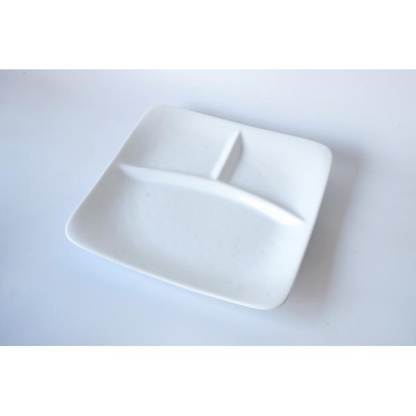 GT142　エンボス四角ランチプレート　アウトレット品こみ