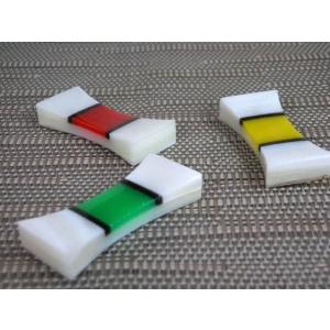 HO063　9-852-3・4.5杵型箸置きシェル3色　★アウトレット品★
