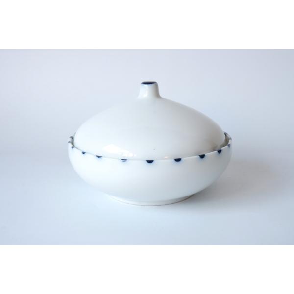 KB008　ドットライン蓋物　★アウトレット品★