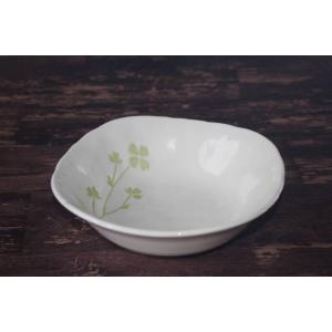 KB031　やわらか雰囲気ナデ角45小鉢 (4右後)★アウトレット品★