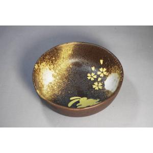 KB072　うさぎ4寸小鉢　★アウトレット品★