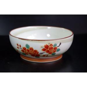KB182　有田焼「京都」桜　14.3cm煮物鉢