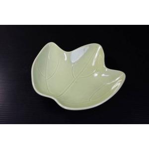 蓬色の貫入木の葉銘々皿・浅鉢★アウトレット品★  KB221