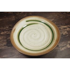 彩華さび白織部一珍６５皿 [美濃焼/日本製/陶磁器/和食器/和食/クリーム/盛皿/丸/中皿/おしゃれ...