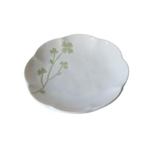 KZ060 Freely花形13.5cm皿　アウトレット品　[美濃焼/日本製/陶磁器]