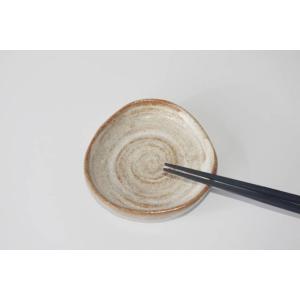 KZ061 彩華茶粉引白刷毛 豆皿 [美濃焼/日本製/陶磁器/]