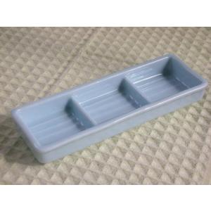 和食器小皿・青磁ブルー三品皿★アウトレット品★SKA  KZ089